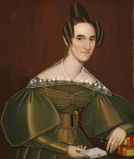 Ammi Phillips Jeannette Woolley, later Mrs. John Vincent Storm